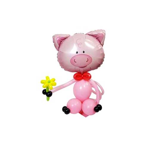 Pig Buddy balloon
